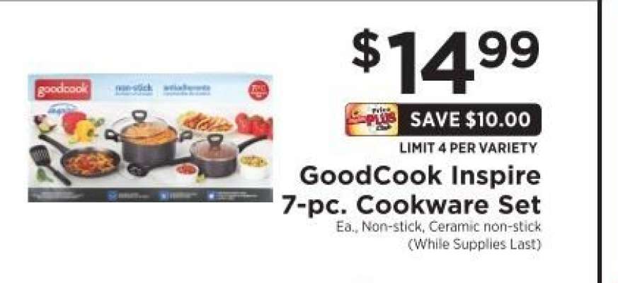 GoodCook Inspire 7-pc. Cookware Set