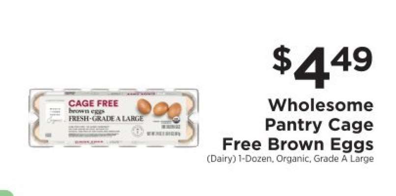 Wholesome Pantry Cage Free Brown Eggs
