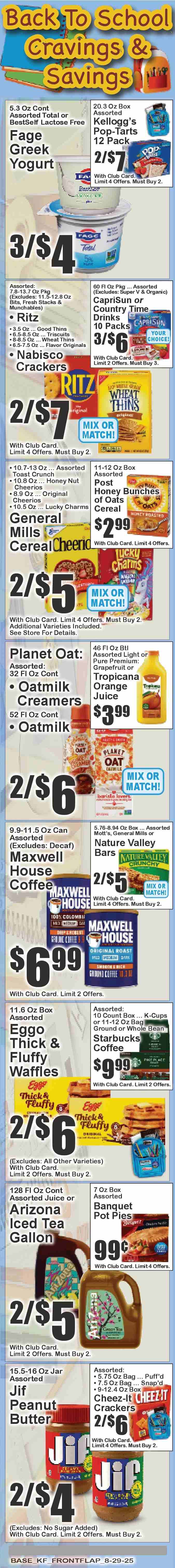 Key Food ad - 08/29/2025 - 09/04/2025. Page 2