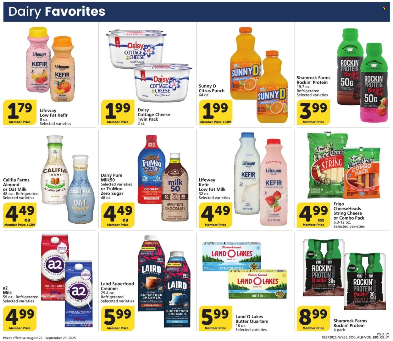 Albertsons ad - 08/27/2025 - 09/23/2025. Page 3