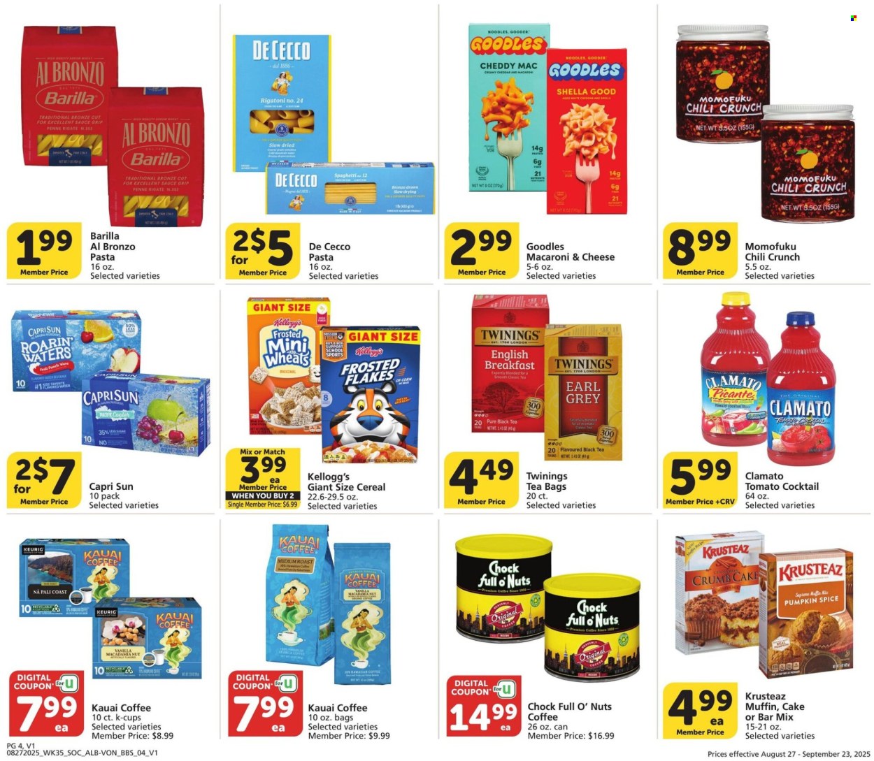 Albertsons ad - 08/27/2025 - 09/23/2025. Page 4