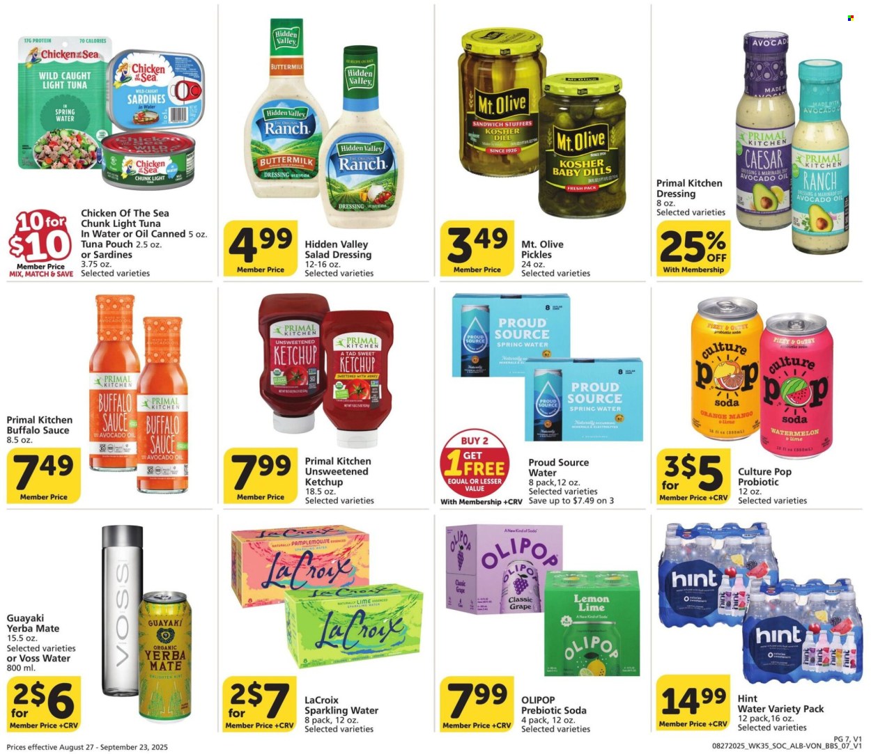 Albertsons ad - 08/27/2025 - 09/23/2025. Page 7