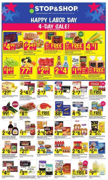 Stop & Shop Flyer - 08/29/2025 - 09/04/2025.