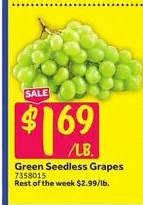 Green Seedless Grapes