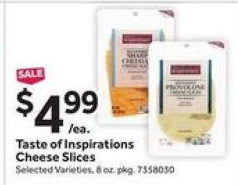 Taste of Inspirations Cheese Slices