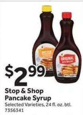 Stop & Shop Pancake Syrup