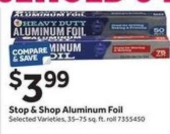 Stop & Shop Aluminum Foil
