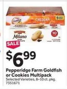Pepperidge Farm Goldfish or Cookies Multipack