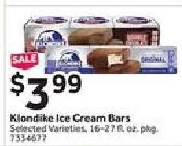 Klondike Ice Cream Bars