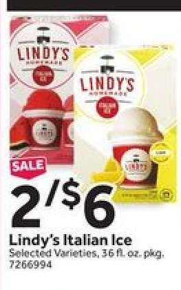 Lindy's Italian Ice