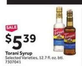 Torani Syrup