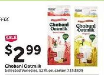 Chobani Oatmilk