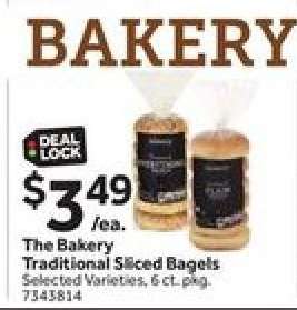 The Bakery Traditional Sliced Bagels