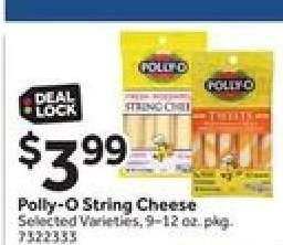 Polly-O String Cheese