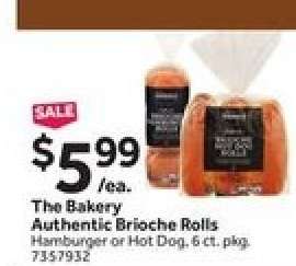 The Bakery Authentic Brioche Rolls
