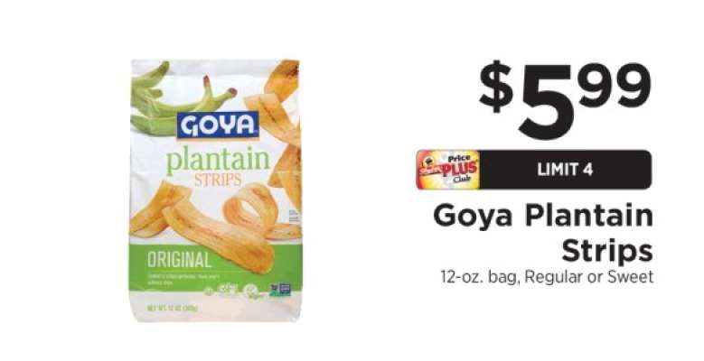 Goya Plantain Strips