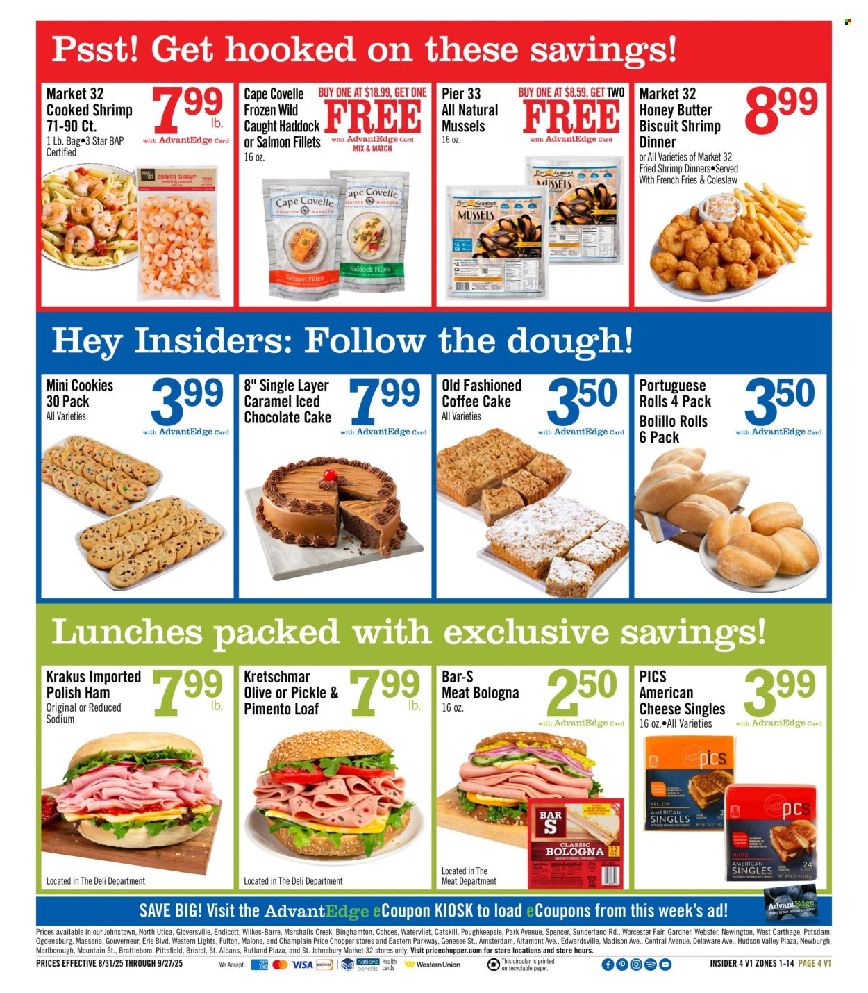 Price Chopper ad - 08/31/2025 - 09/27/2025. Page 4