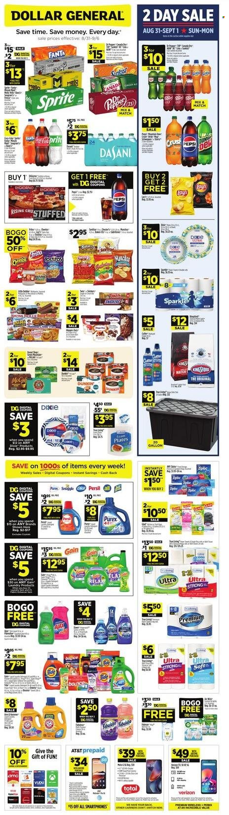 Dollar General ad - 08/31/2025 - 09/06/2025. Page 1