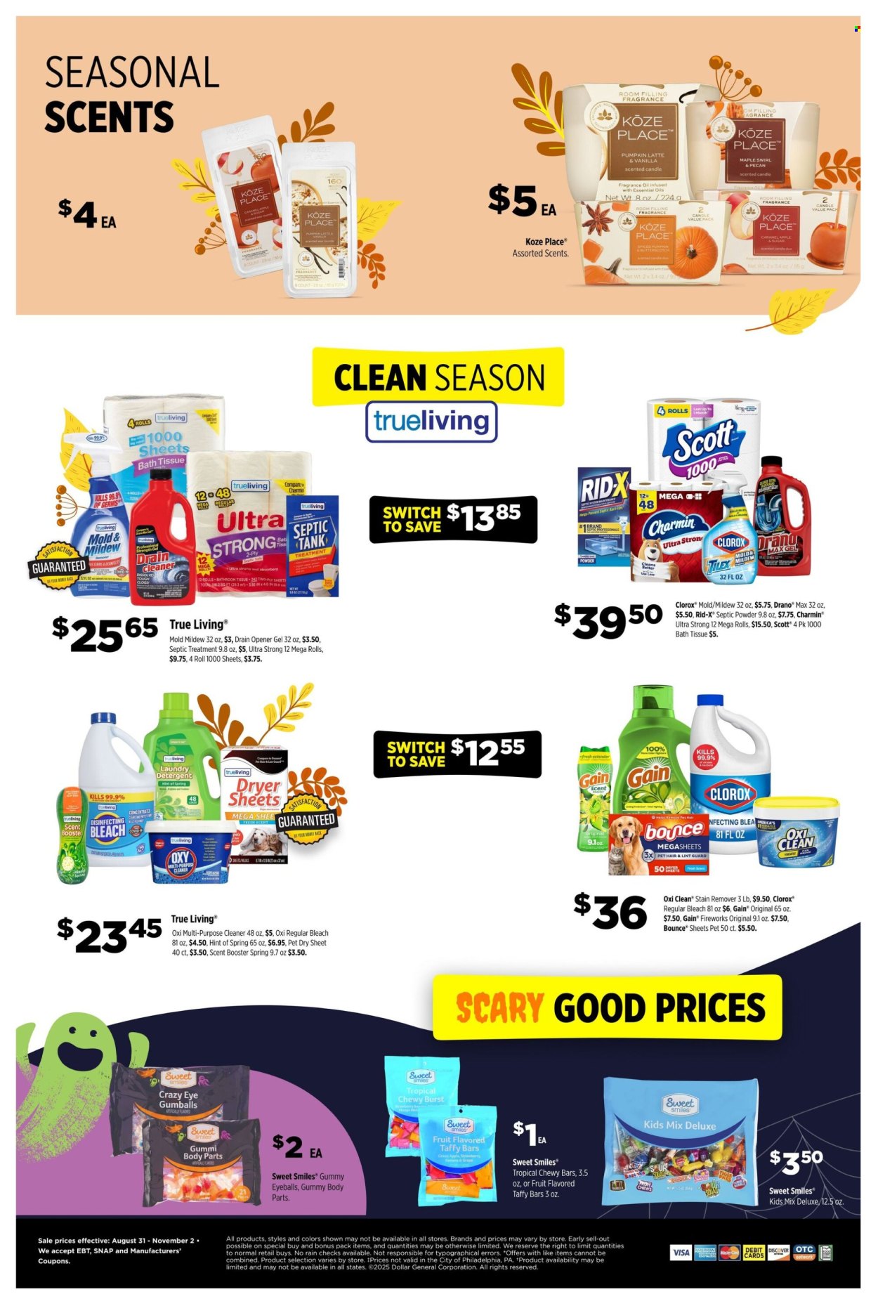 Dollar General ad - 08/30/2025 - 11/02/2025. Page 2
