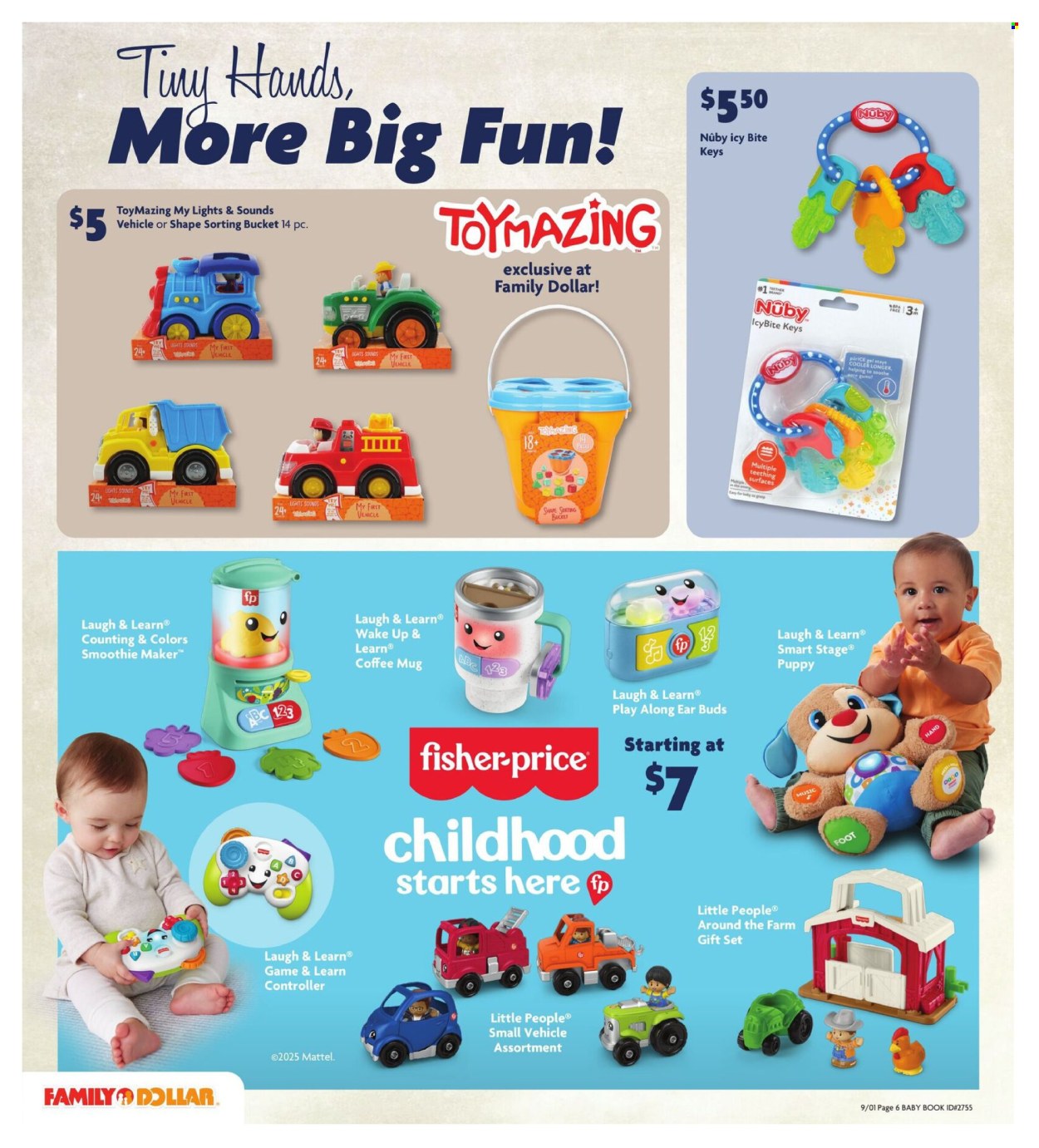 Family Dollar ad - 09/01/2025 - 09/29/2025. Page 6