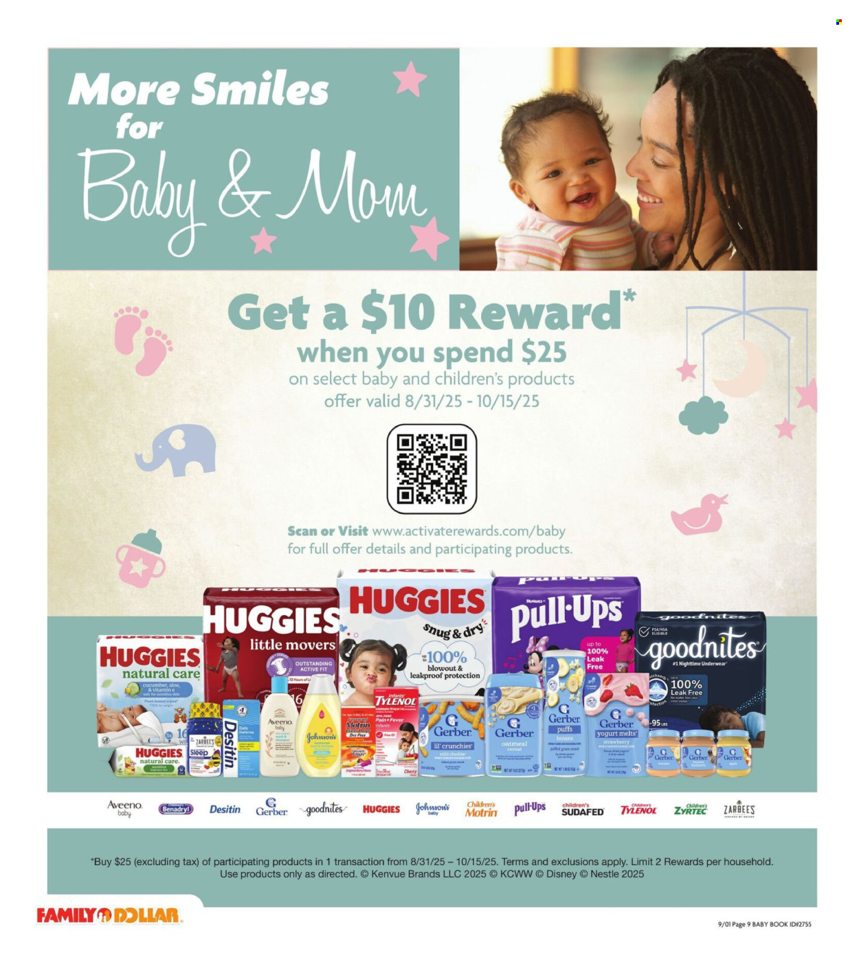 Family Dollar ad - 09/01/2025 - 09/29/2025. Page 9