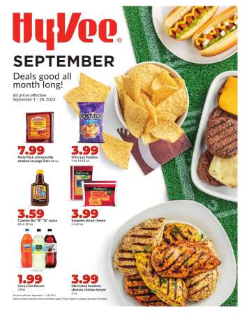 Hy-Vee Flyer - 09/01/2025 - 09/28/2025.