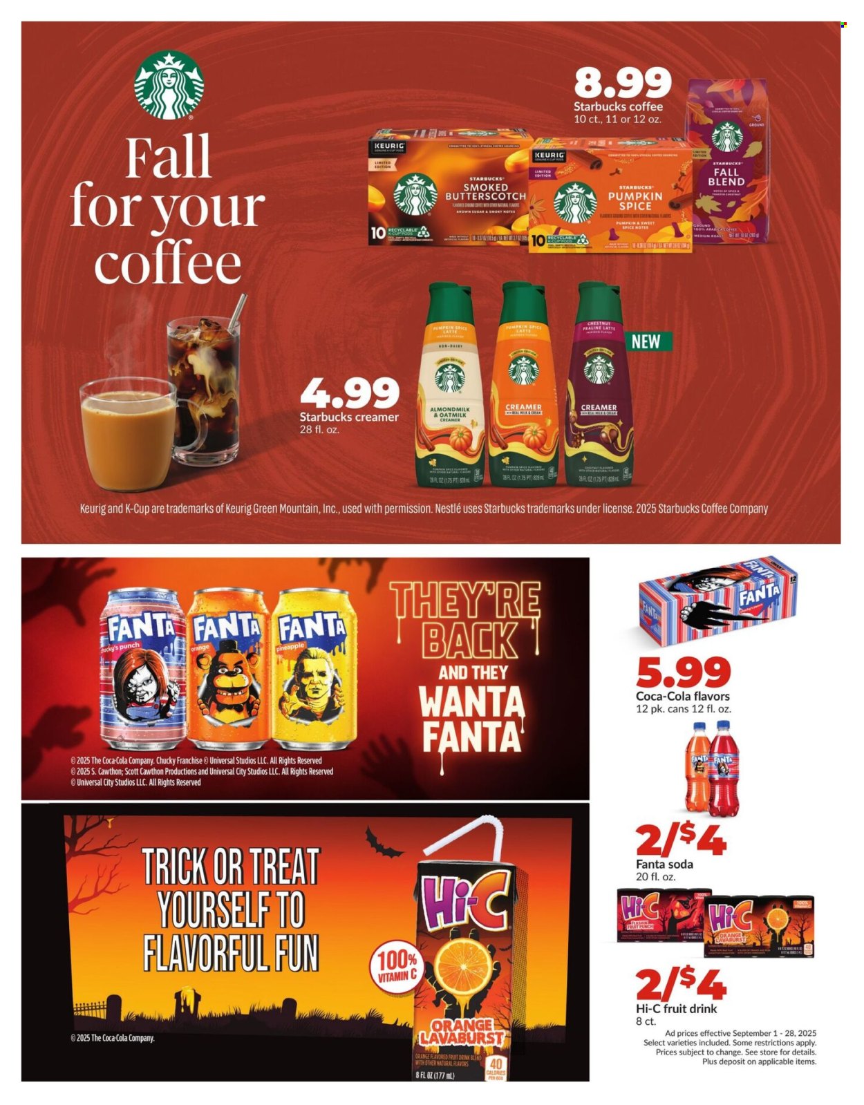 Hy-Vee ad - 09/01/2025 - 09/28/2025. Page 7