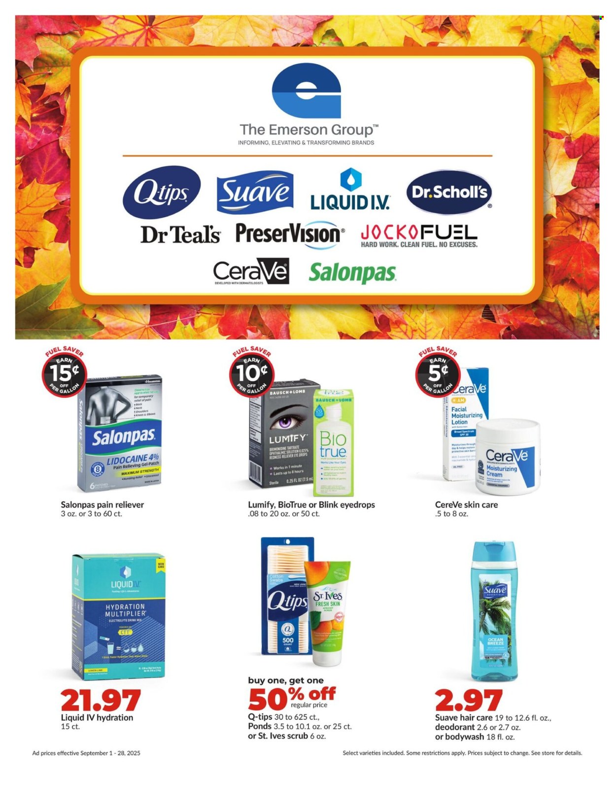 Hy-Vee ad - 09/01/2025 - 09/28/2025. Page 16