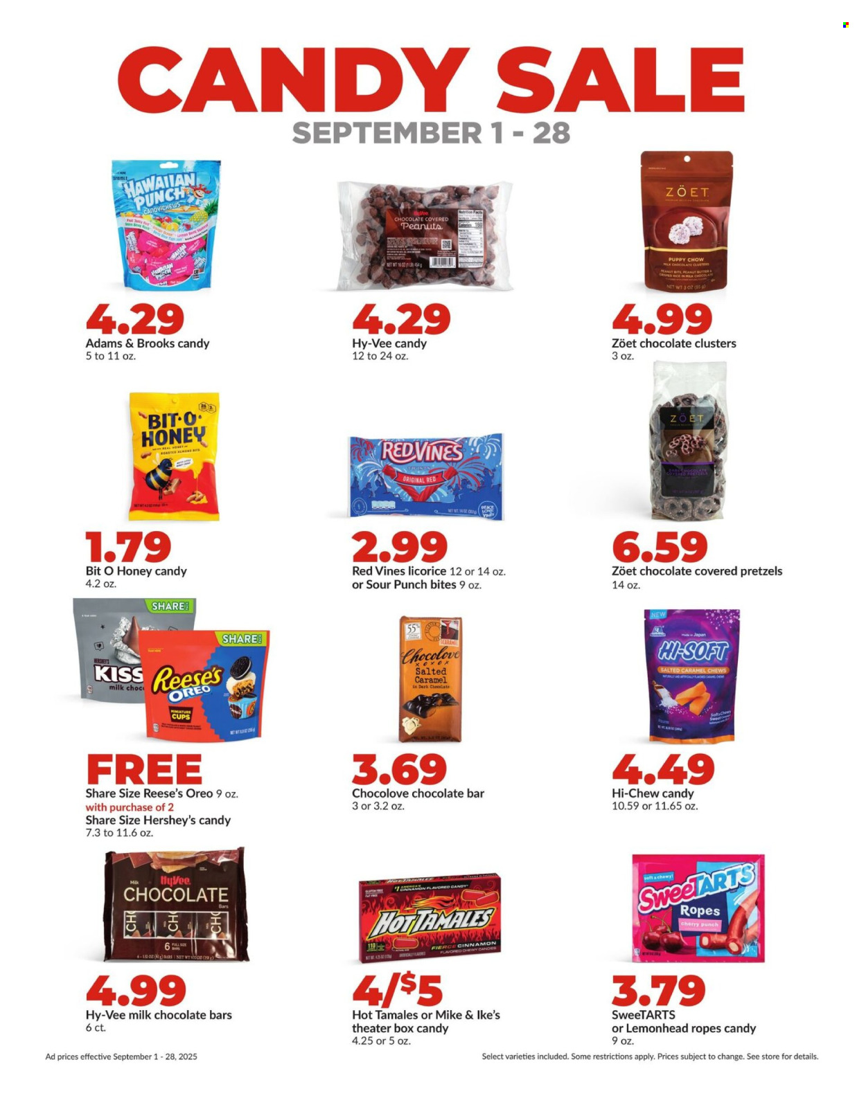 Hy-Vee ad - 09/01/2025 - 09/28/2025. Page 17