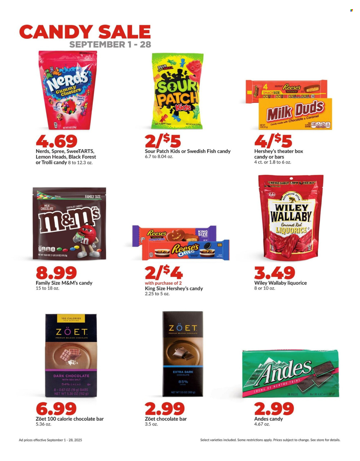 Hy-Vee ad - 09/01/2025 - 09/28/2025. Page 18
