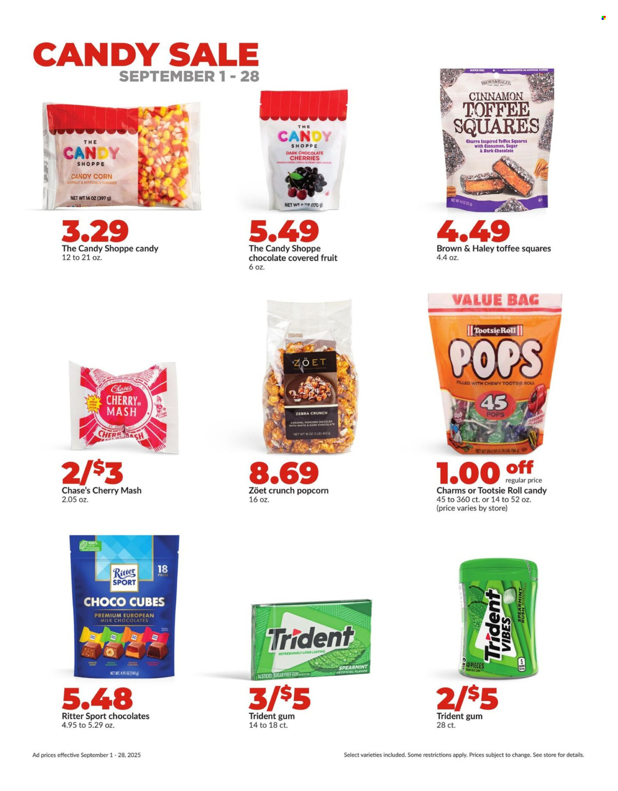 Hy-Vee ad - 09/01/2025 - 09/28/2025. Page 19