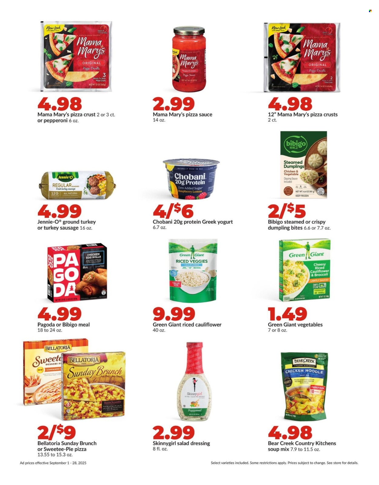Hy-Vee ad - 09/01/2025 - 09/28/2025. Page 22