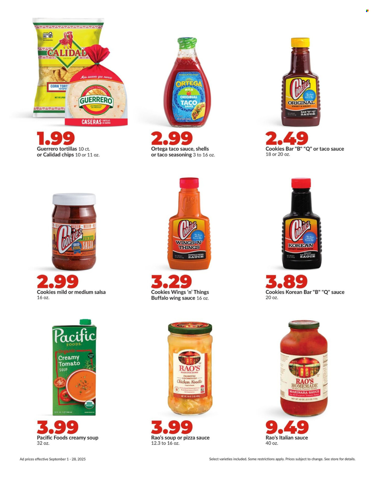 Hy-Vee ad - 09/01/2025 - 09/28/2025. Page 23