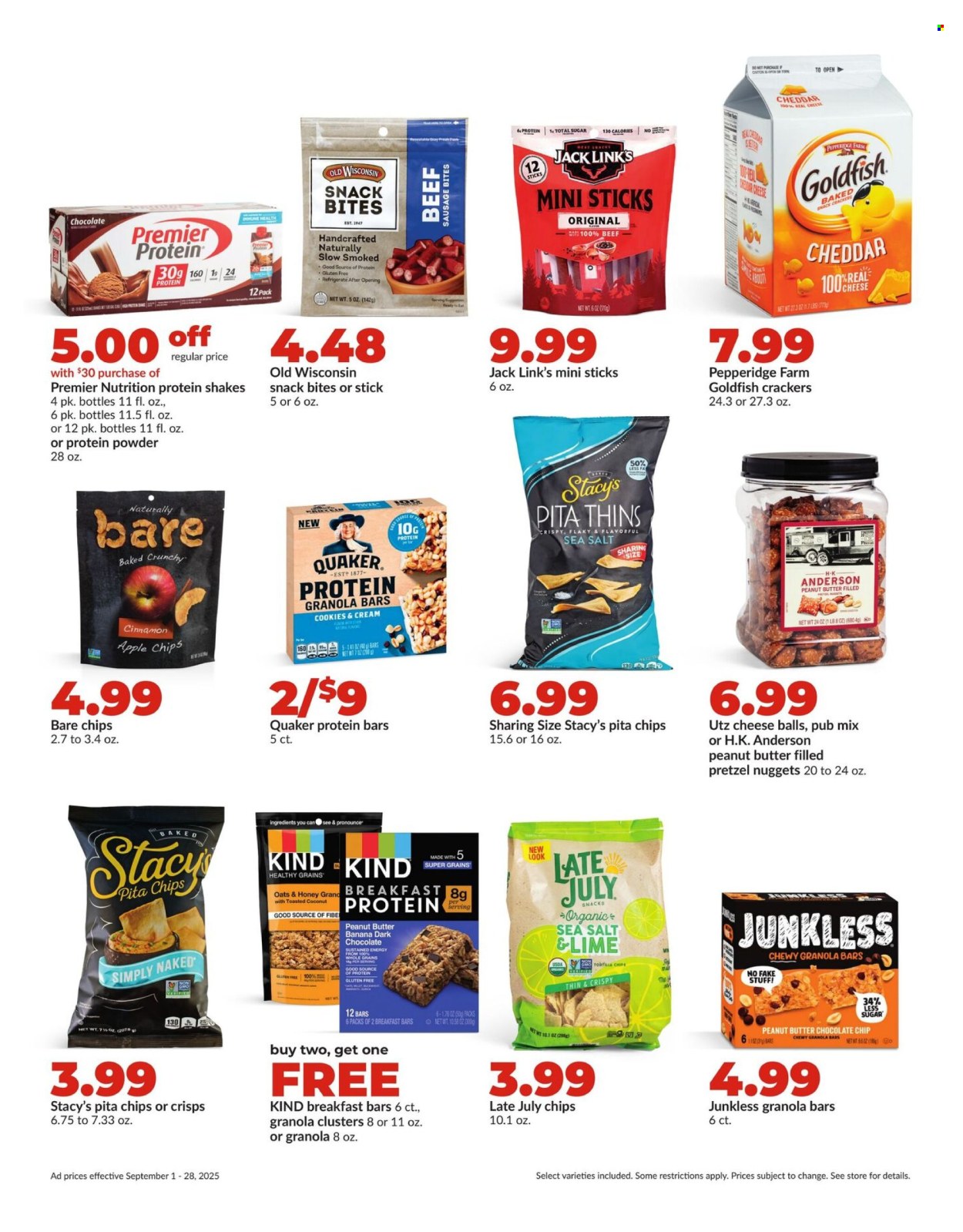Hy-Vee ad - 09/01/2025 - 09/28/2025. Page 27
