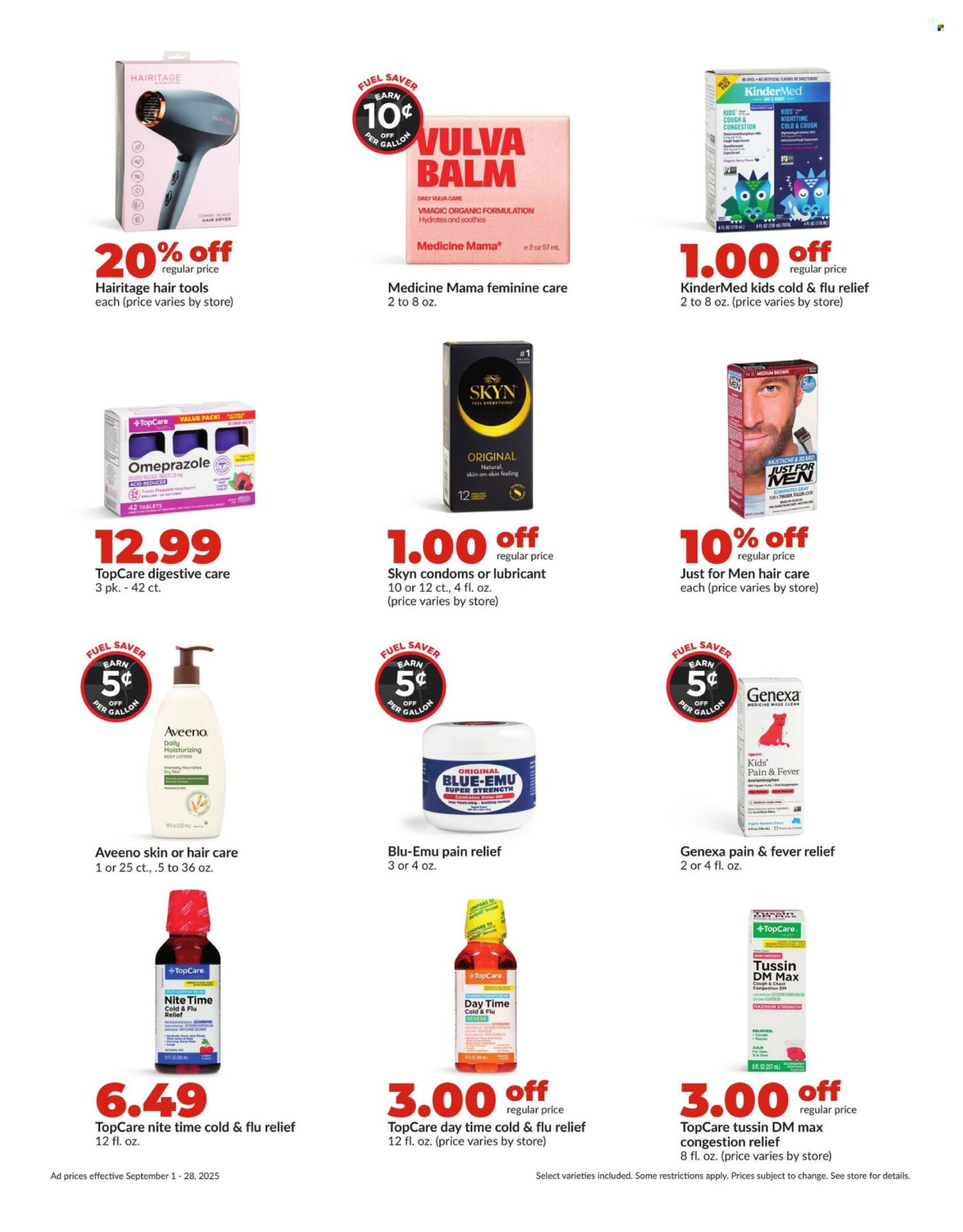 Hy-Vee ad - 09/01/2025 - 09/28/2025. Page 30