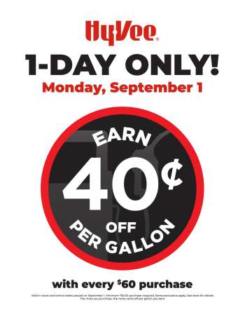 Hy-Vee Flyer - 09/01/2025 - 09/01/2025.