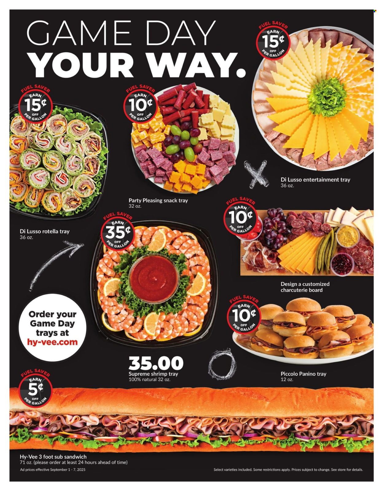 Hy-Vee ad - 09/01/2025 - 09/07/2025. Page 3