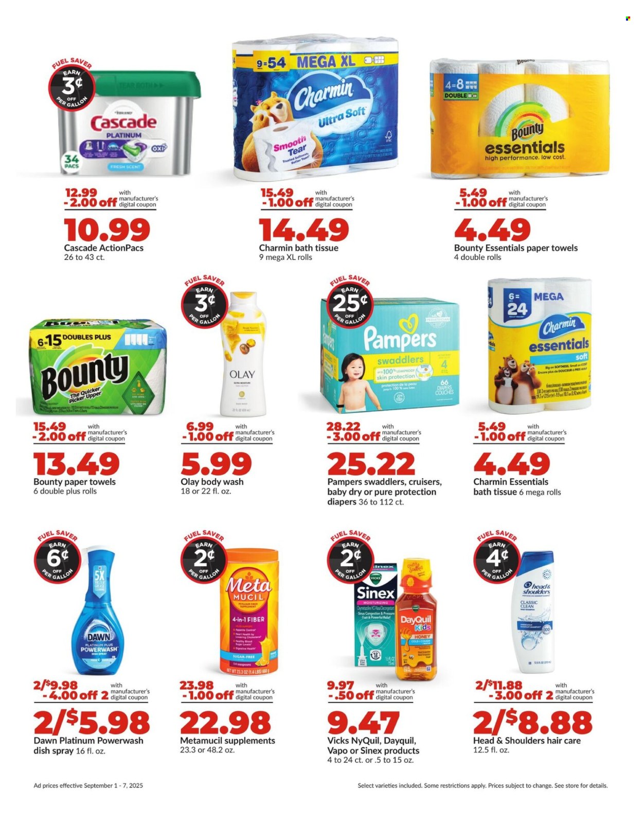 Hy-Vee ad - 09/01/2025 - 09/07/2025. Page 9