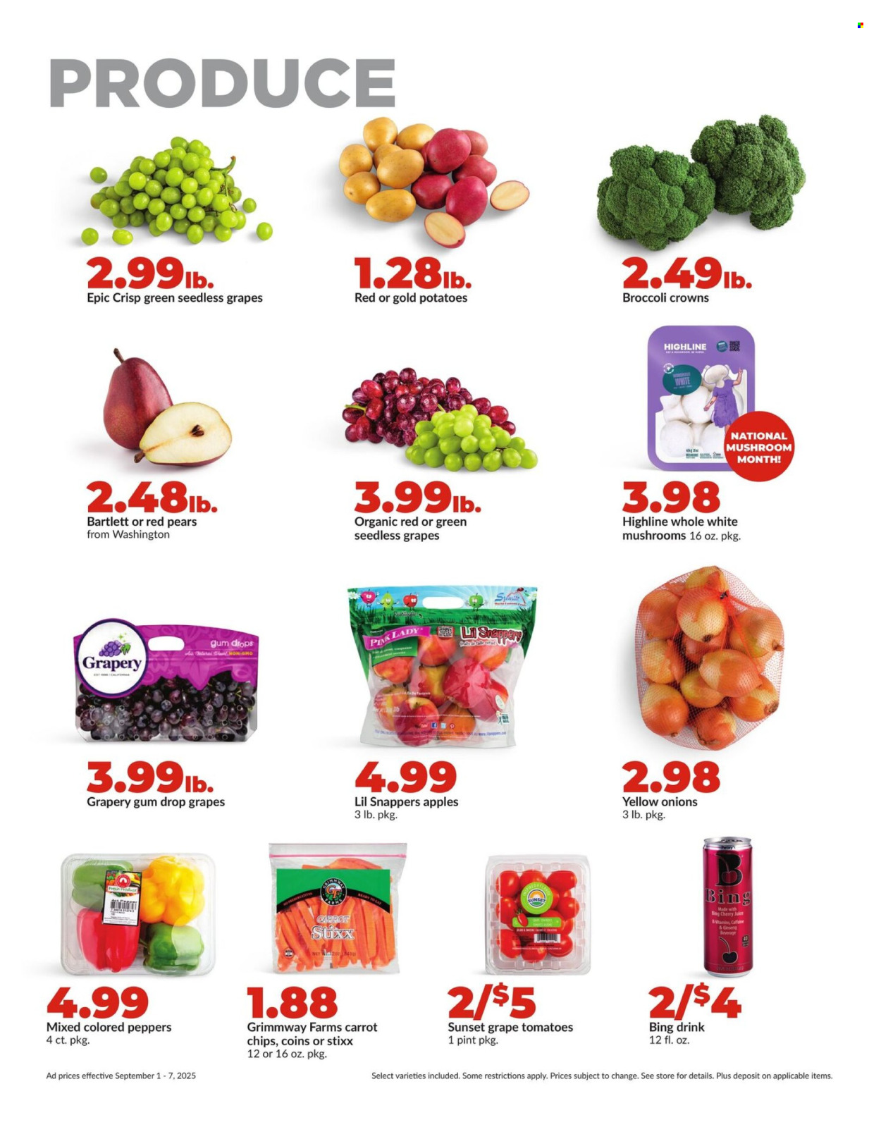 Hy-Vee ad - 09/01/2025 - 09/07/2025. Page 12