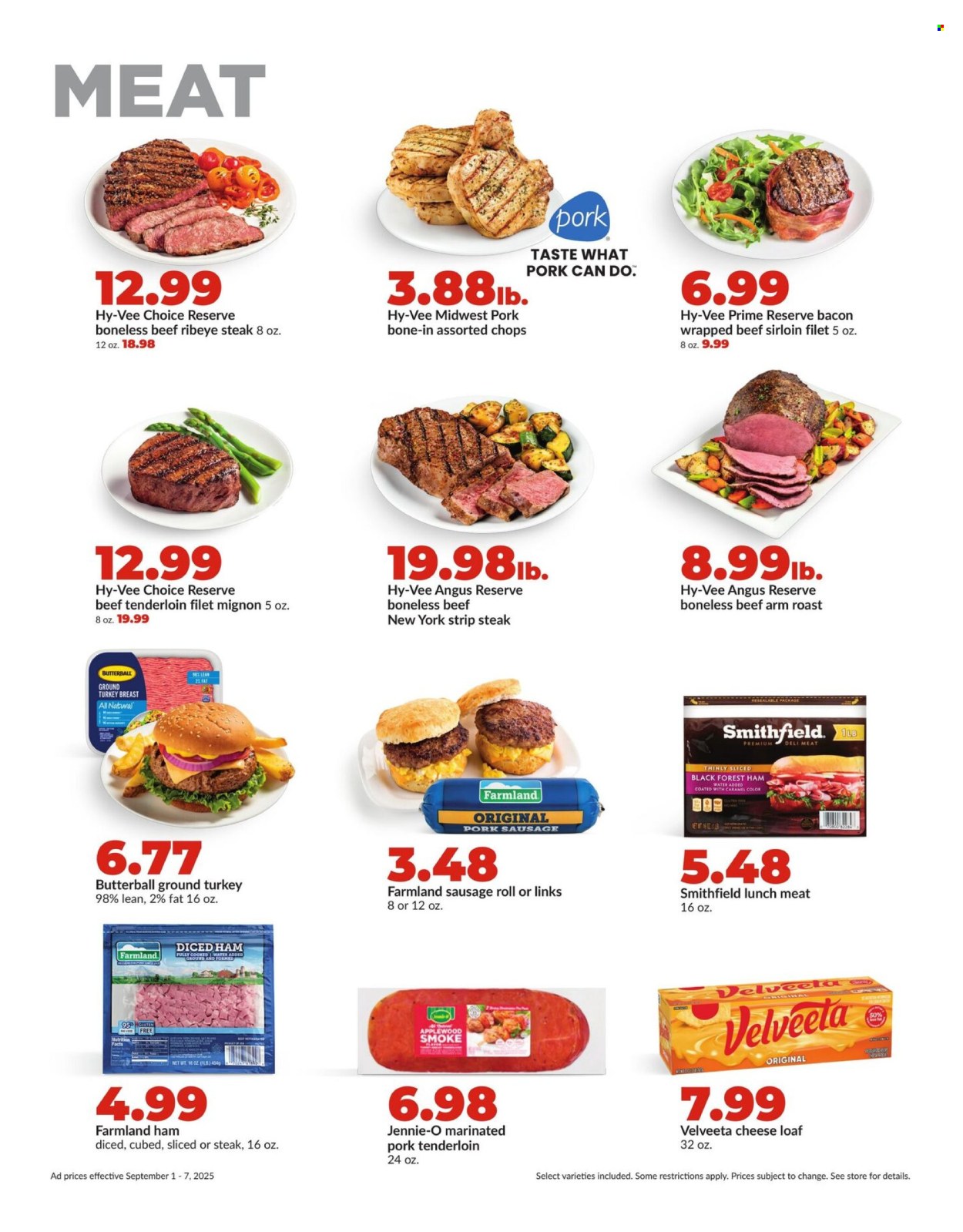 Hy-Vee ad - 09/01/2025 - 09/07/2025. Page 13