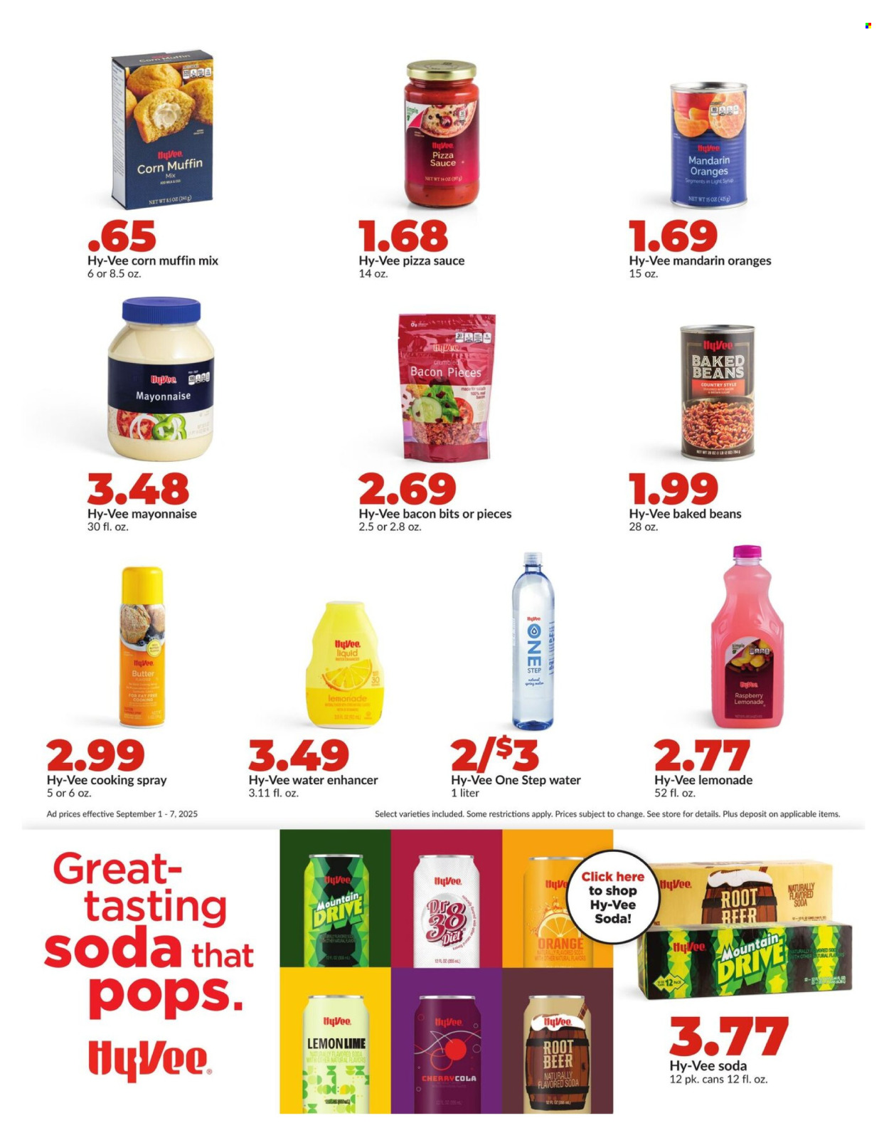 Hy-Vee ad - 09/01/2025 - 09/07/2025. Page 19