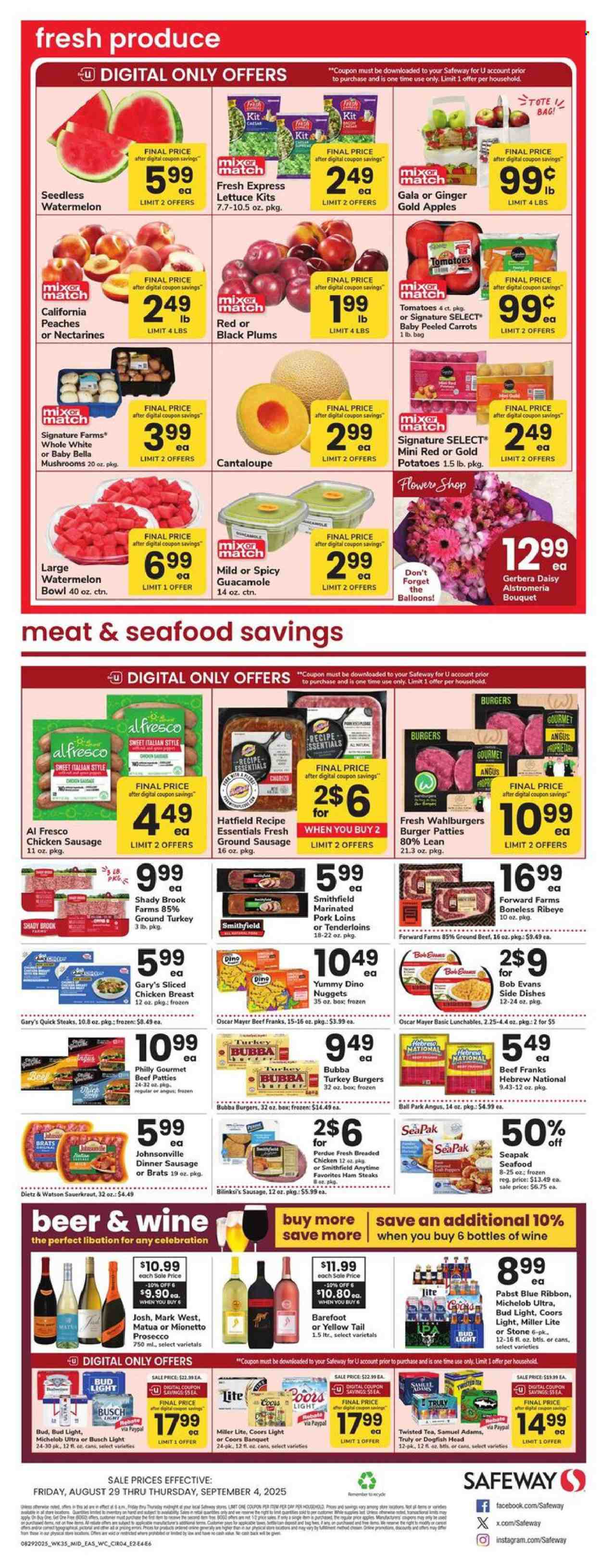 Safeway ad - 08/29/2025 - 09/04/2025. Page 3