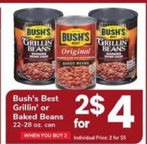 Bush's Best Grillin' or Baked Beans
