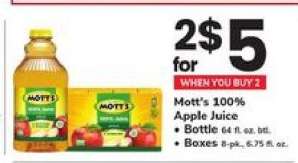 Mott's 100% Apple Juice
