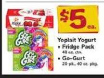Yoplait Yogurt & Go-Gurt