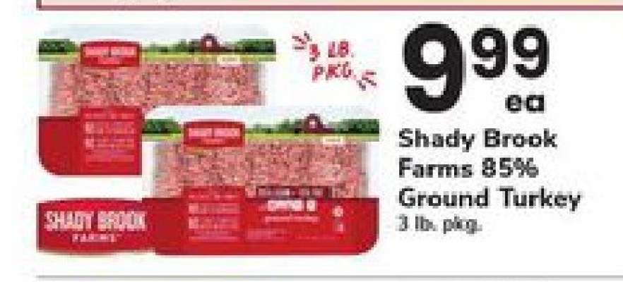 Shady Brook Farms 85% Ground Turkey