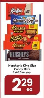 Hershey's King Size Candy Bars