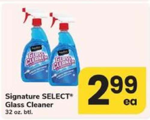 Signature SELECT® Glass Cleaner