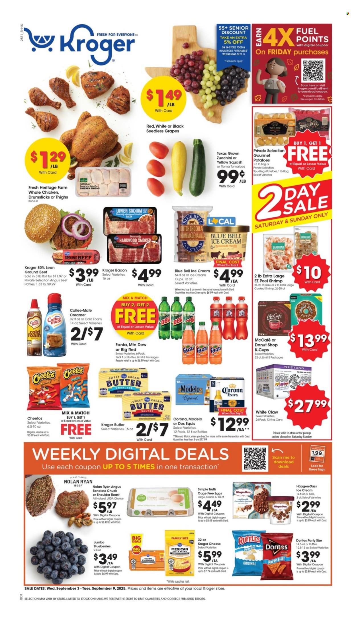 Kroger ad - 09/03/2025 - 09/09/2025. Page 1
