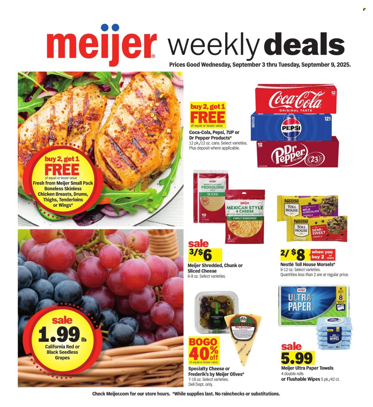 Meijer ad - 09/03/2025 - 09/09/2025. Page 1